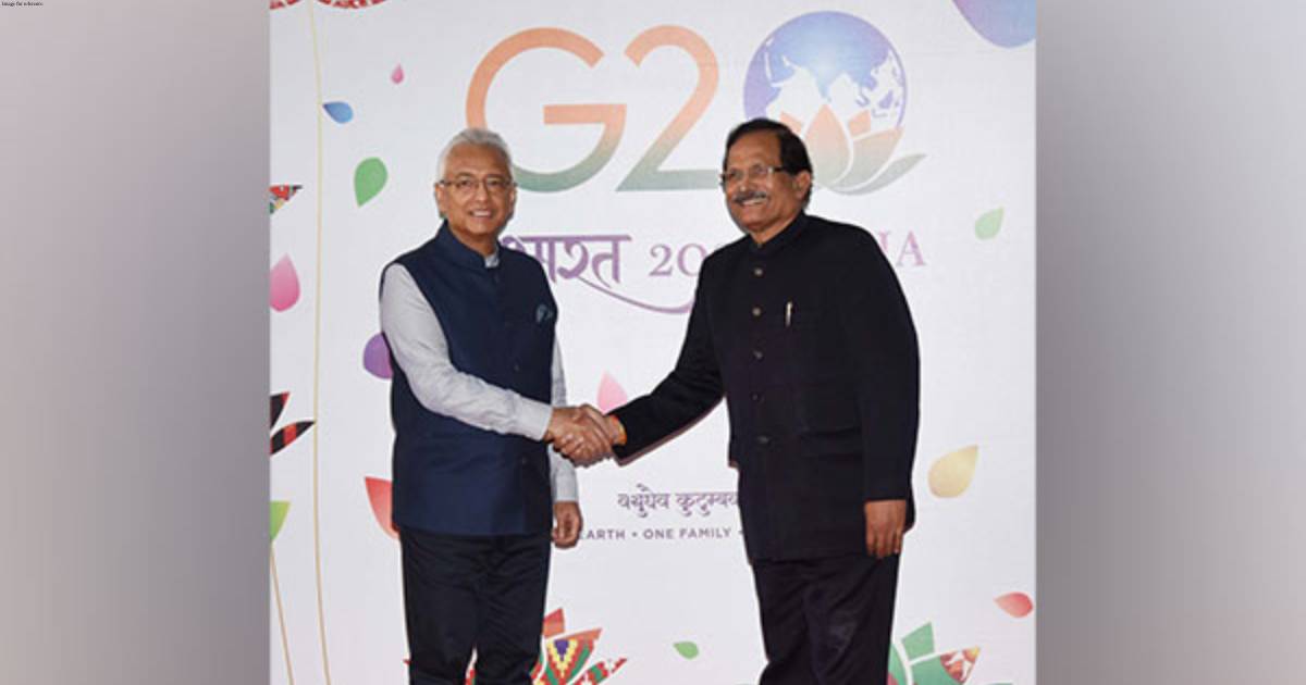 Mauritius PM Pravind Jugnauth arrives in Delhi for G20 Summit
